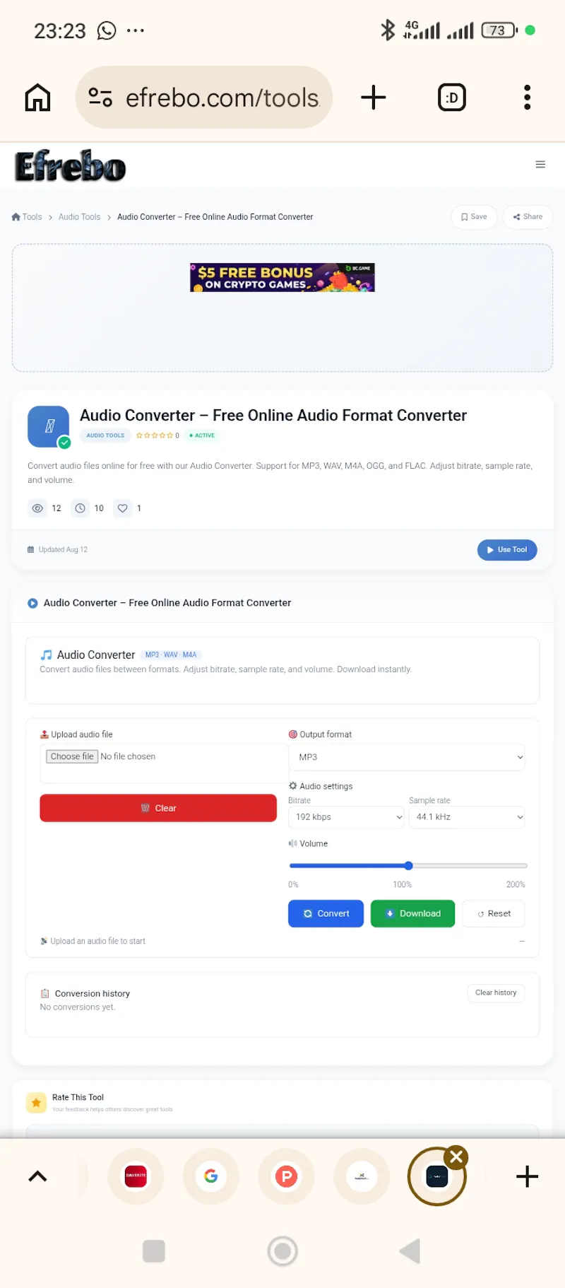 Efrebo.com screenshot 3