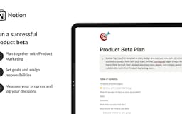 Notion Product Beta Plan media 1