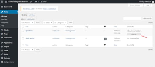 Codehaveli Bitly URL Shortener gallery image