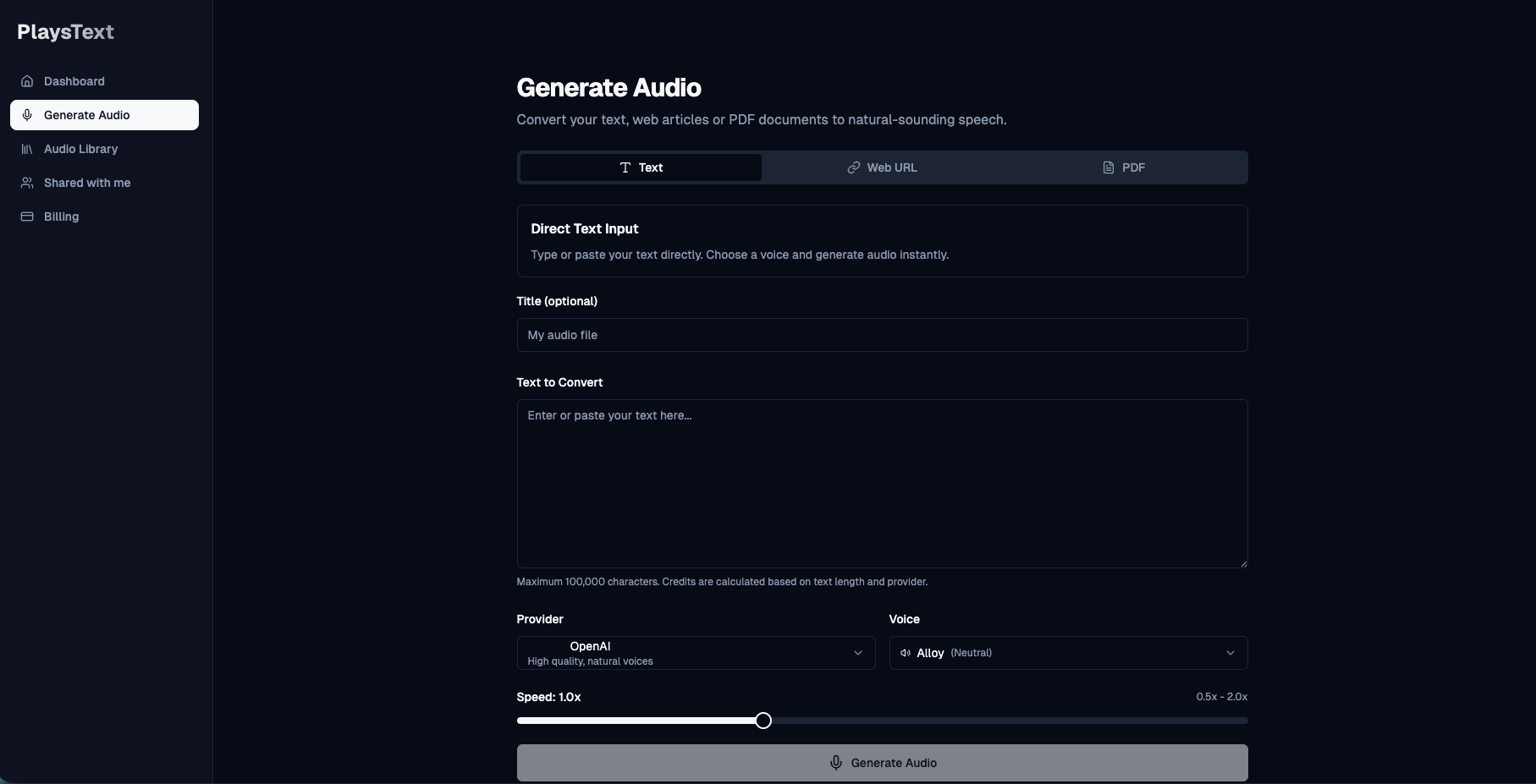 PlaysText - Screenshot 2 showing product features and functionality