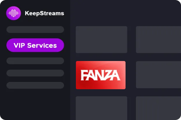 Keepstreams untuk Fanza media 1