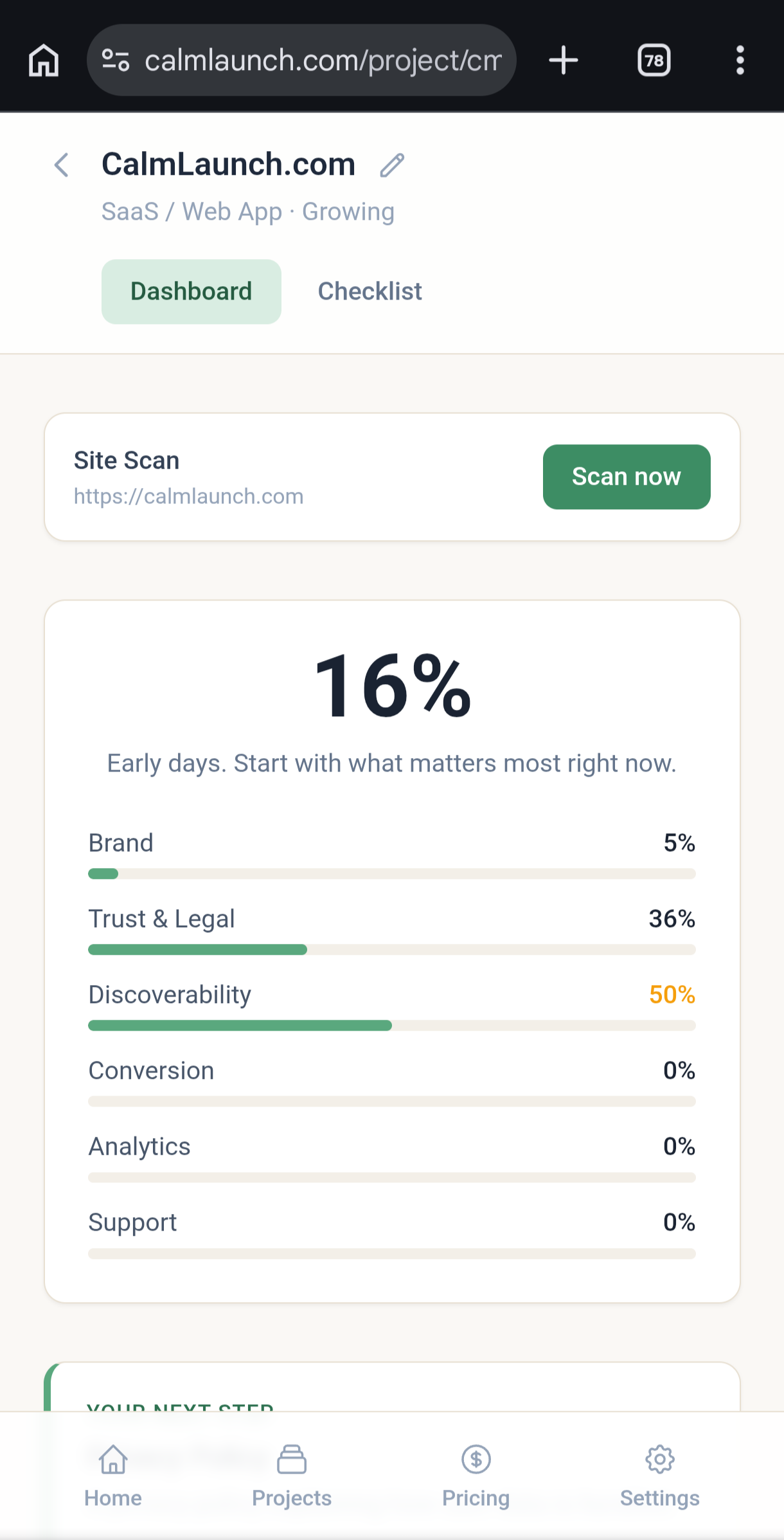 CalmLaunch gallery image