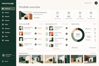 PROPFRAME — Real estate media operations gallery image