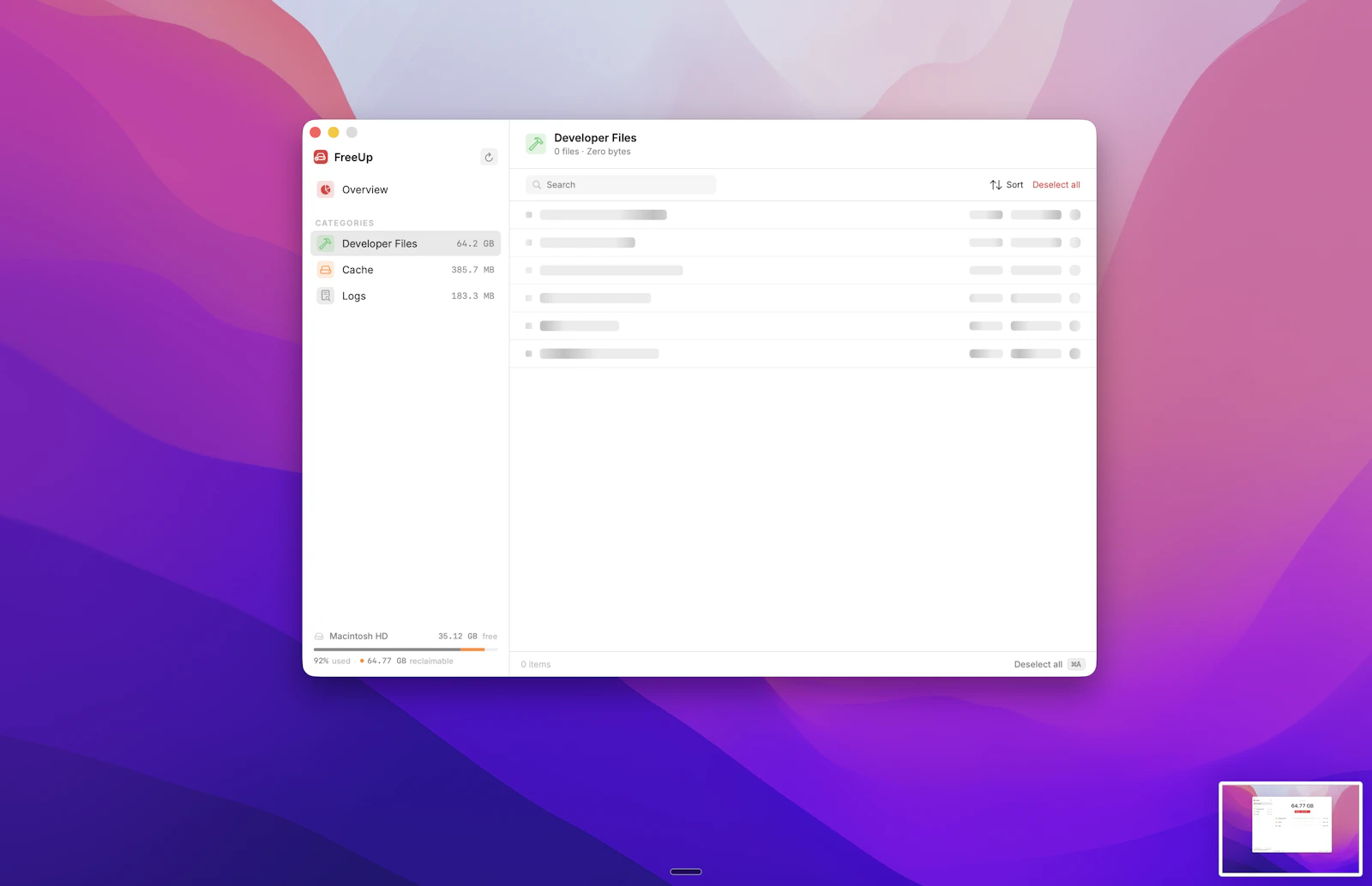 Free my Mac screenshot 4