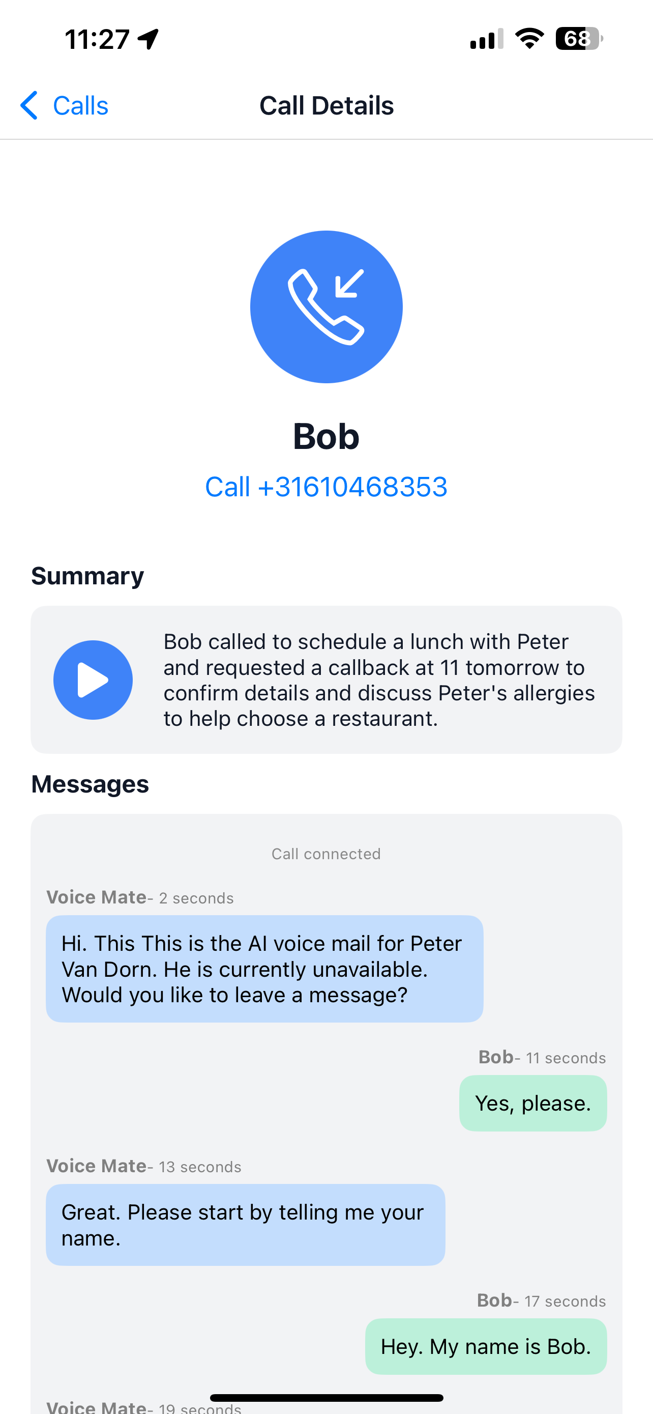 Voice Mate - AI powered Voicemail gallery image