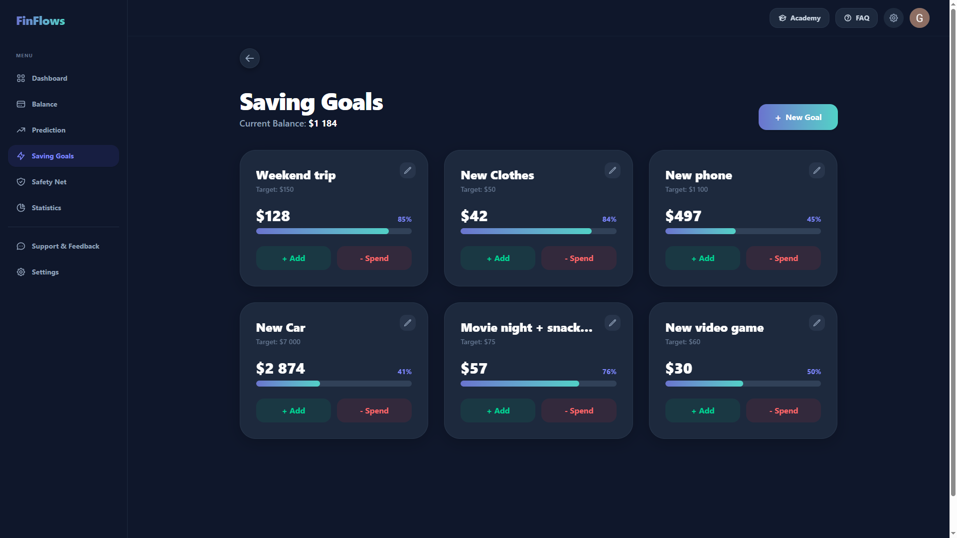 FinFlows gallery image