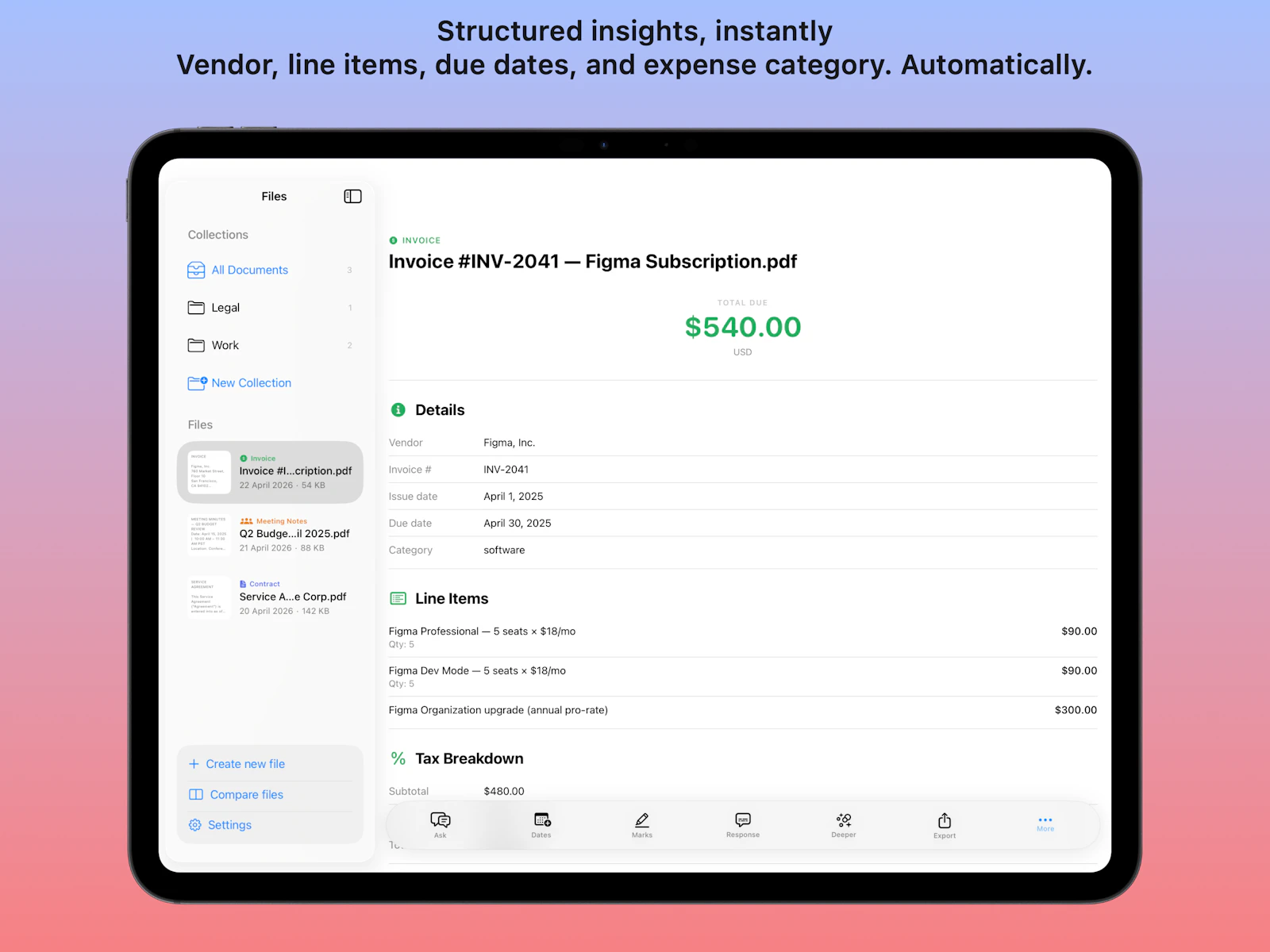 BrieFolio screenshot 4