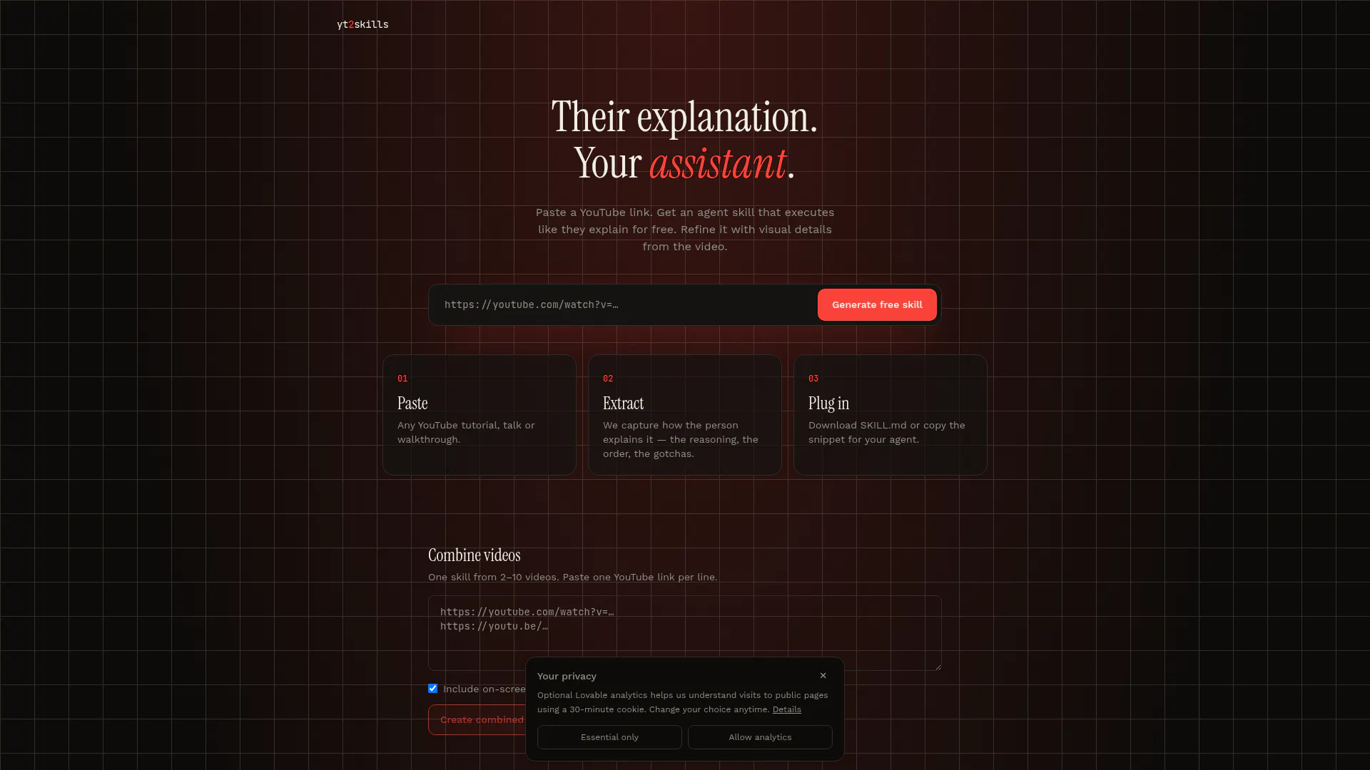 yt2skills gallery image