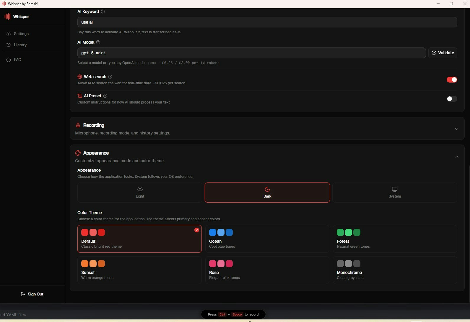   AI Voice Assistant With Web Search gallery image