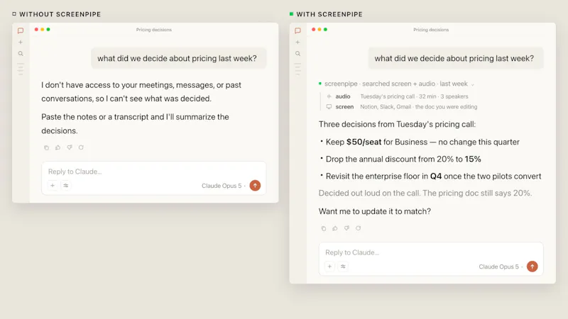screenpipe screenshot 2
