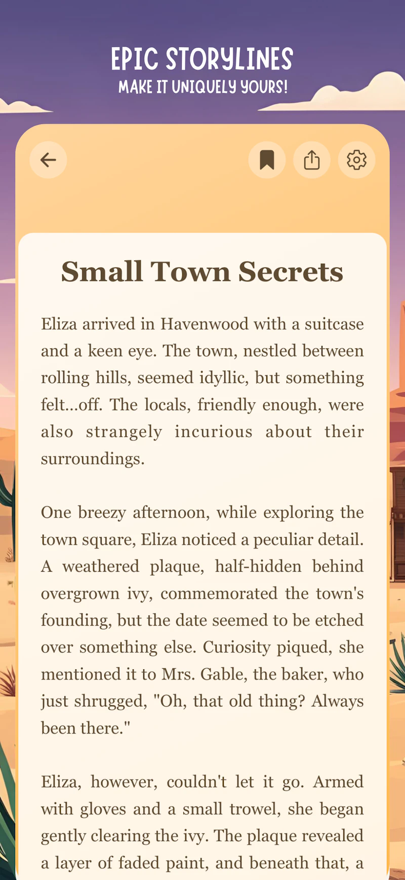 Storytize screenshot 7
