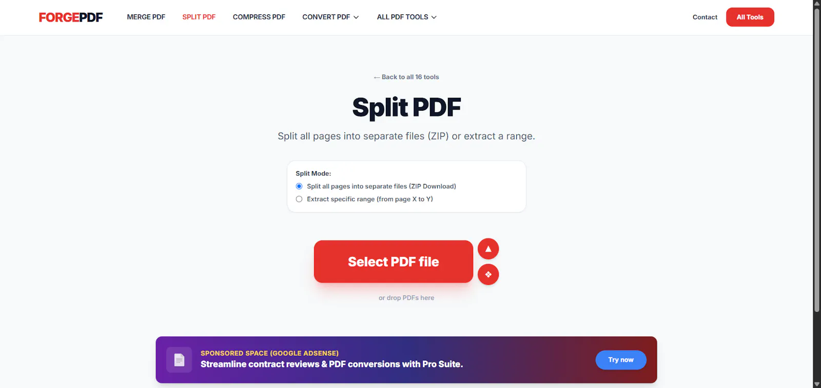 ForgePDF screenshot 3