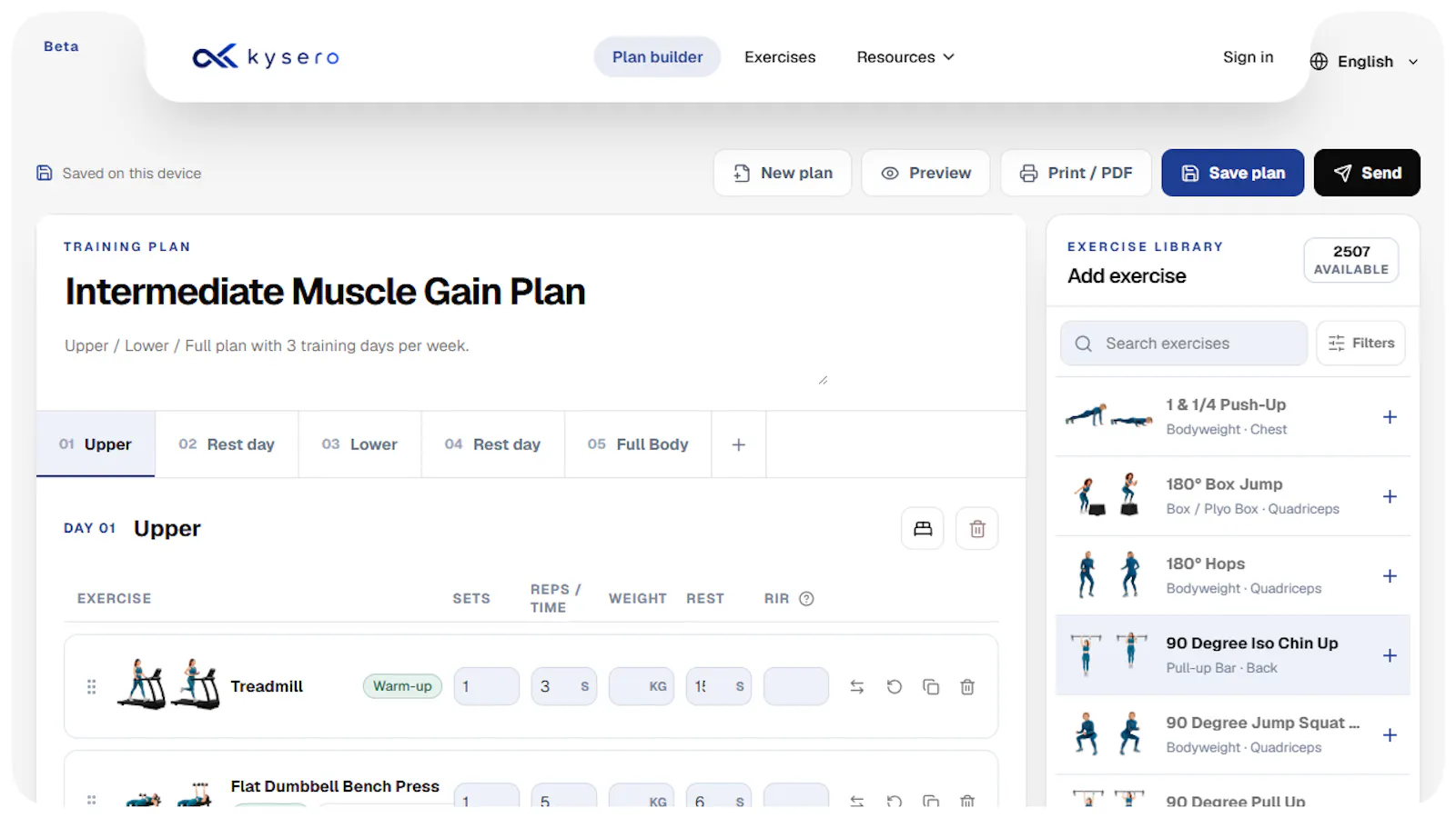 Kysero screenshot 1