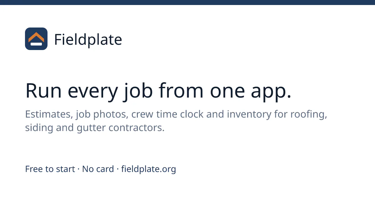 Fieldplate gallery image