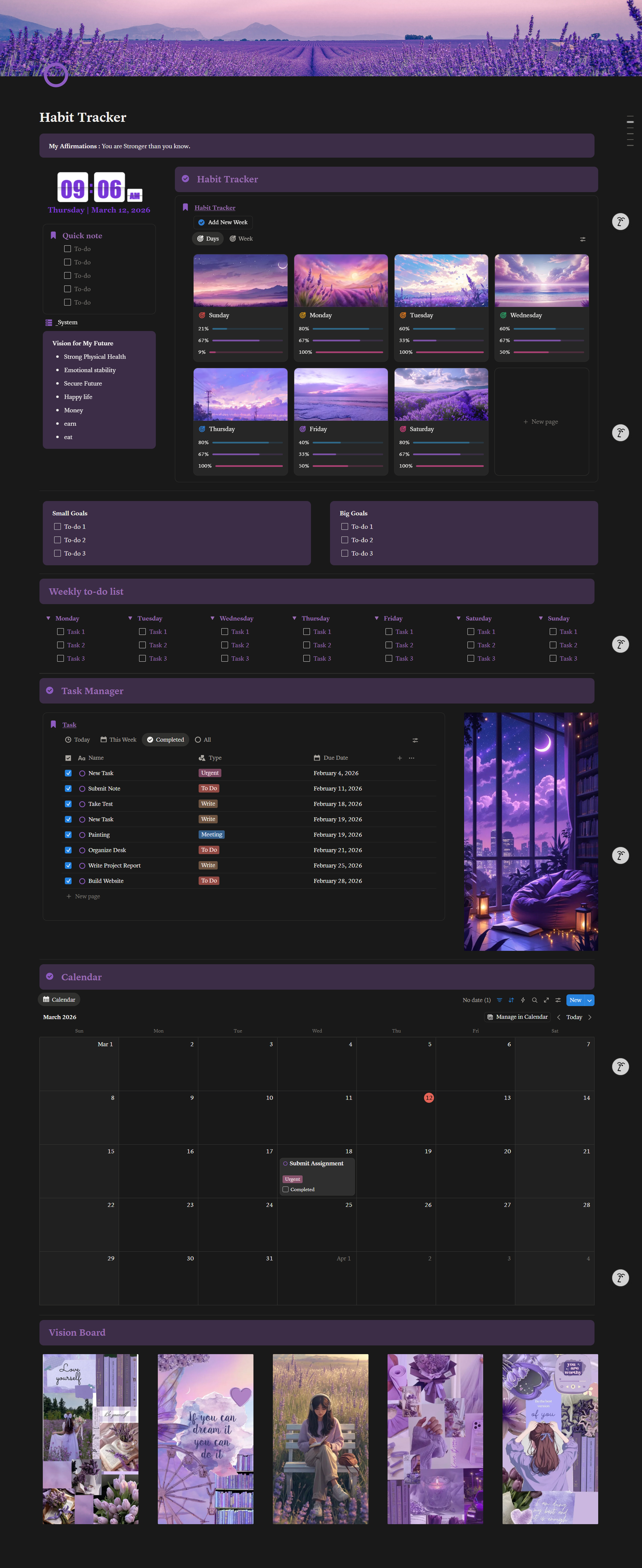 Consistency Tracking system gallery image