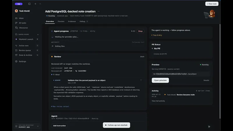 Task Monki screenshot 1 (video preview)