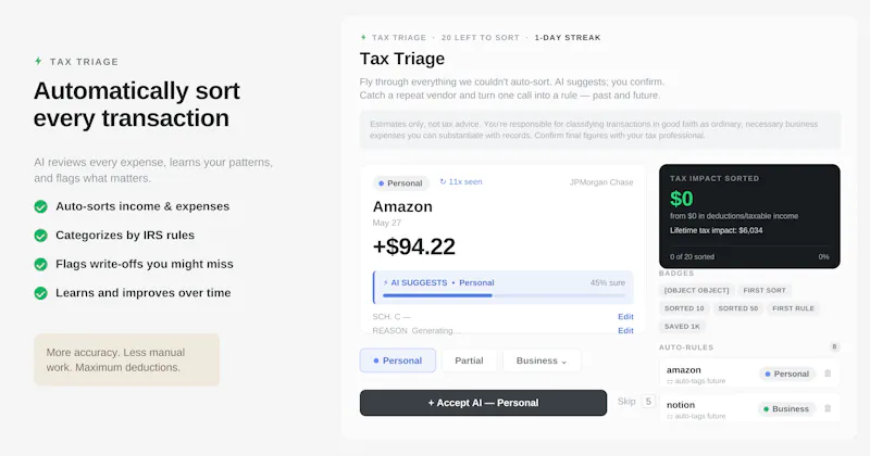 ExpenseTerminal screenshot 2