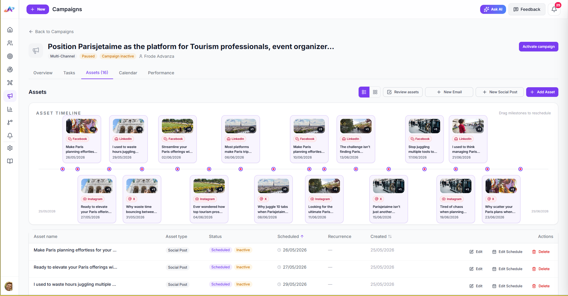 Advanza AI-Native Marketing Suite gallery image