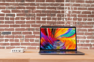 Orange Charger USB-C Hub gallery image