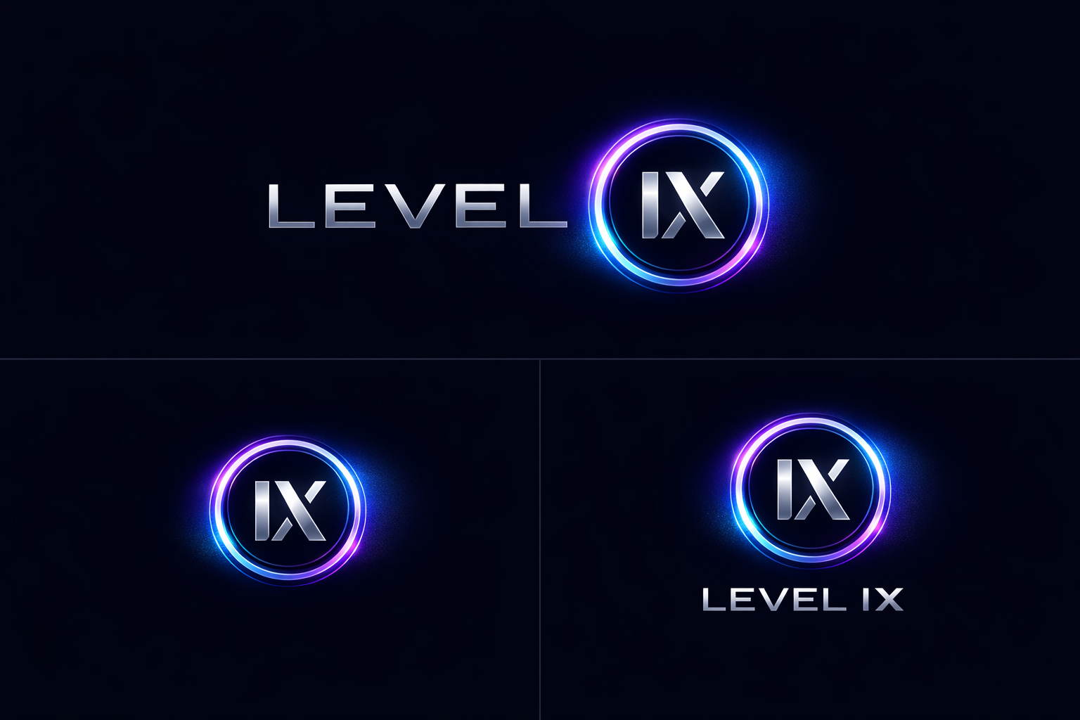 Level IX - Product Hunt launch logo and brand identity