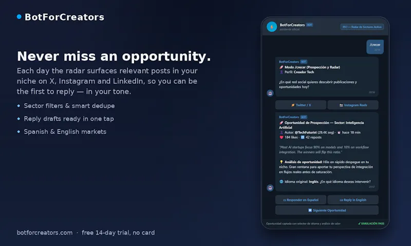 BotForCreators screenshot 4