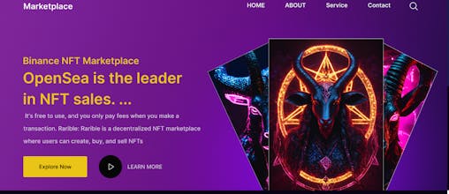 Opensea clone script gallery image