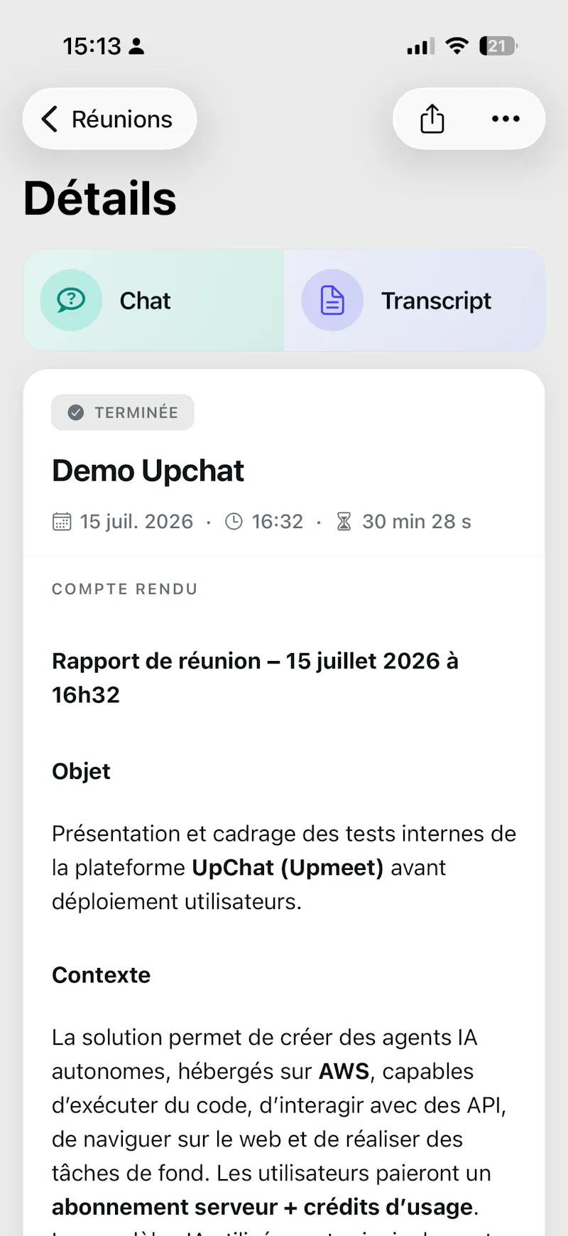Upmeet.ai screenshot 6