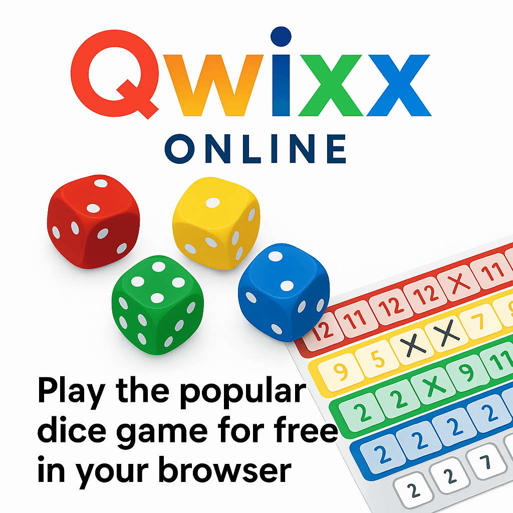 Qwixx Online - the popular dice game logo