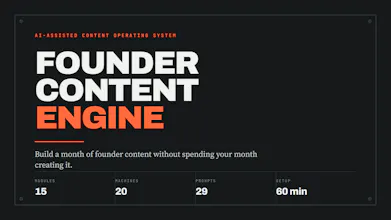 Founder Content Engine gallery image