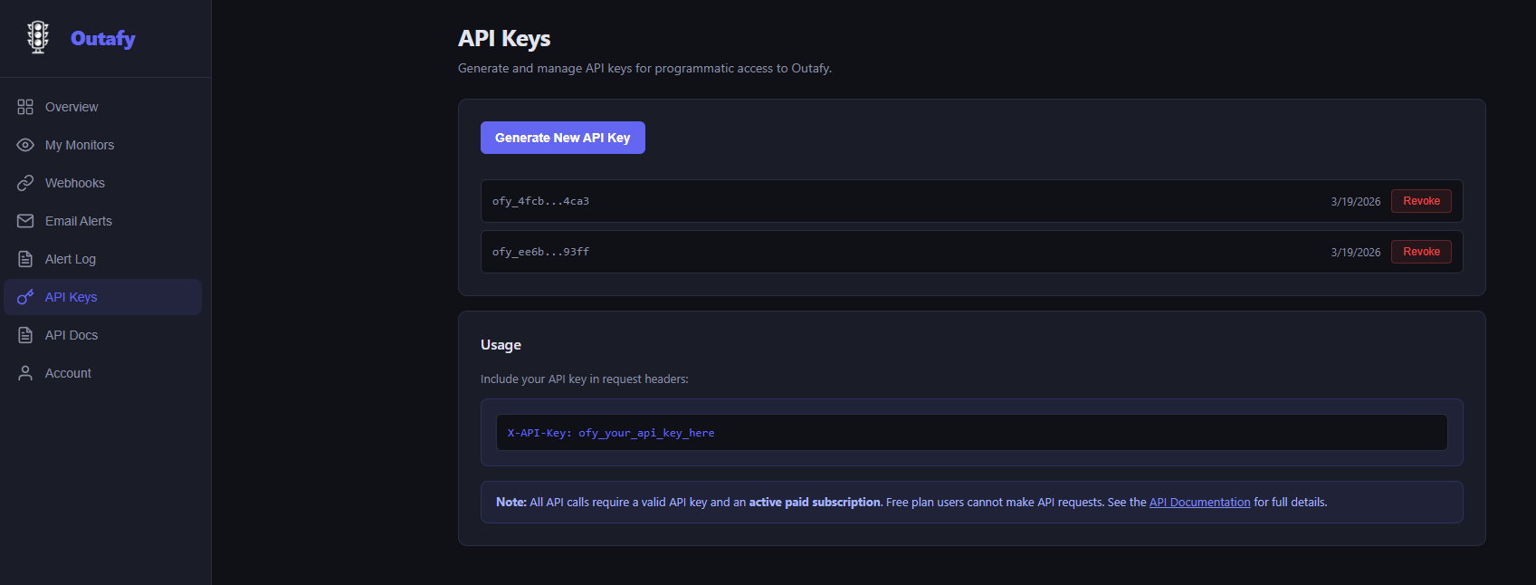 Outafy gallery image