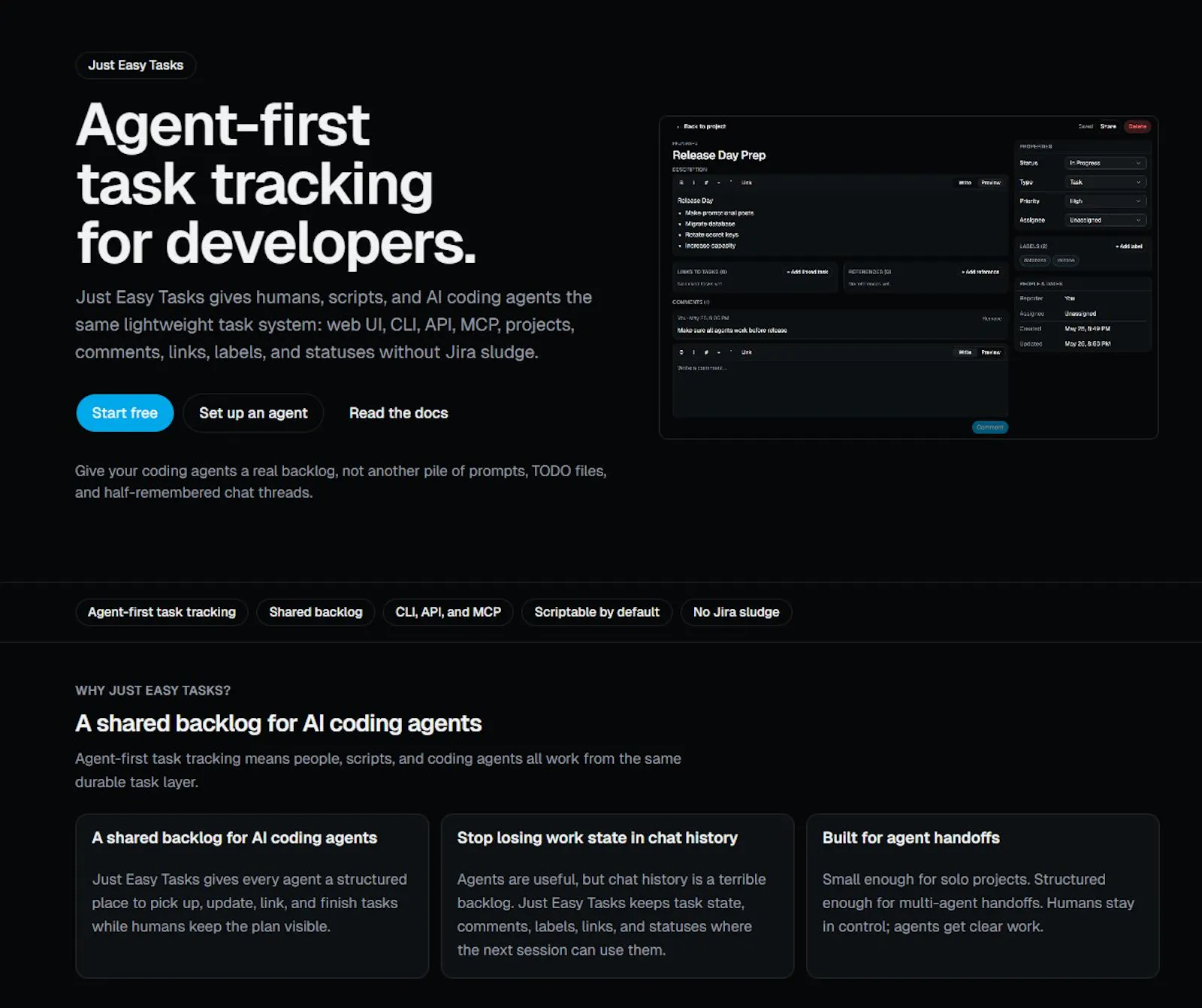 Just Easy Tasks screenshot 1