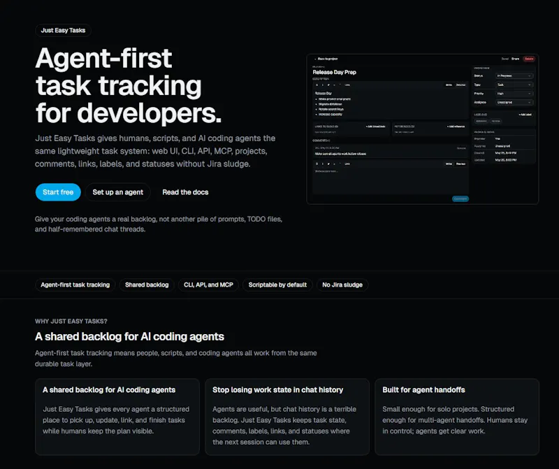 Just Easy Tasks screenshot 1
