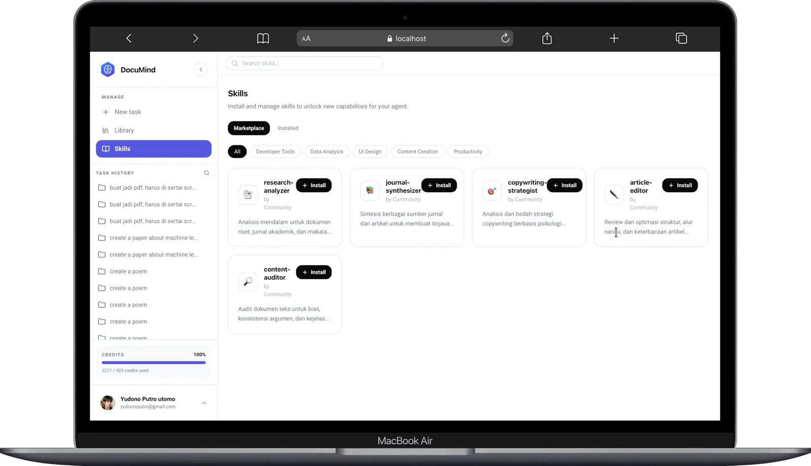 DocuMind screenshot 7