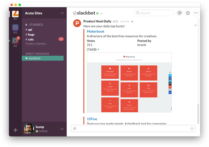 Product Slack logo
