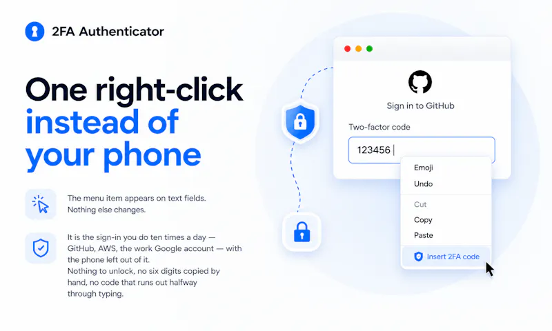2FA Authenticator screenshot 2