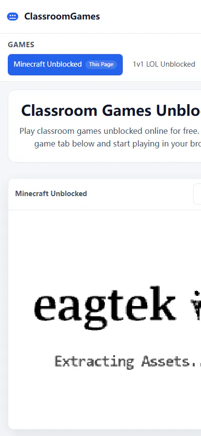 Classroom Games Unblocked gallery image