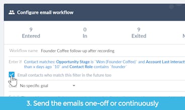 Email Workflows by Salesflare 💌 gallery image