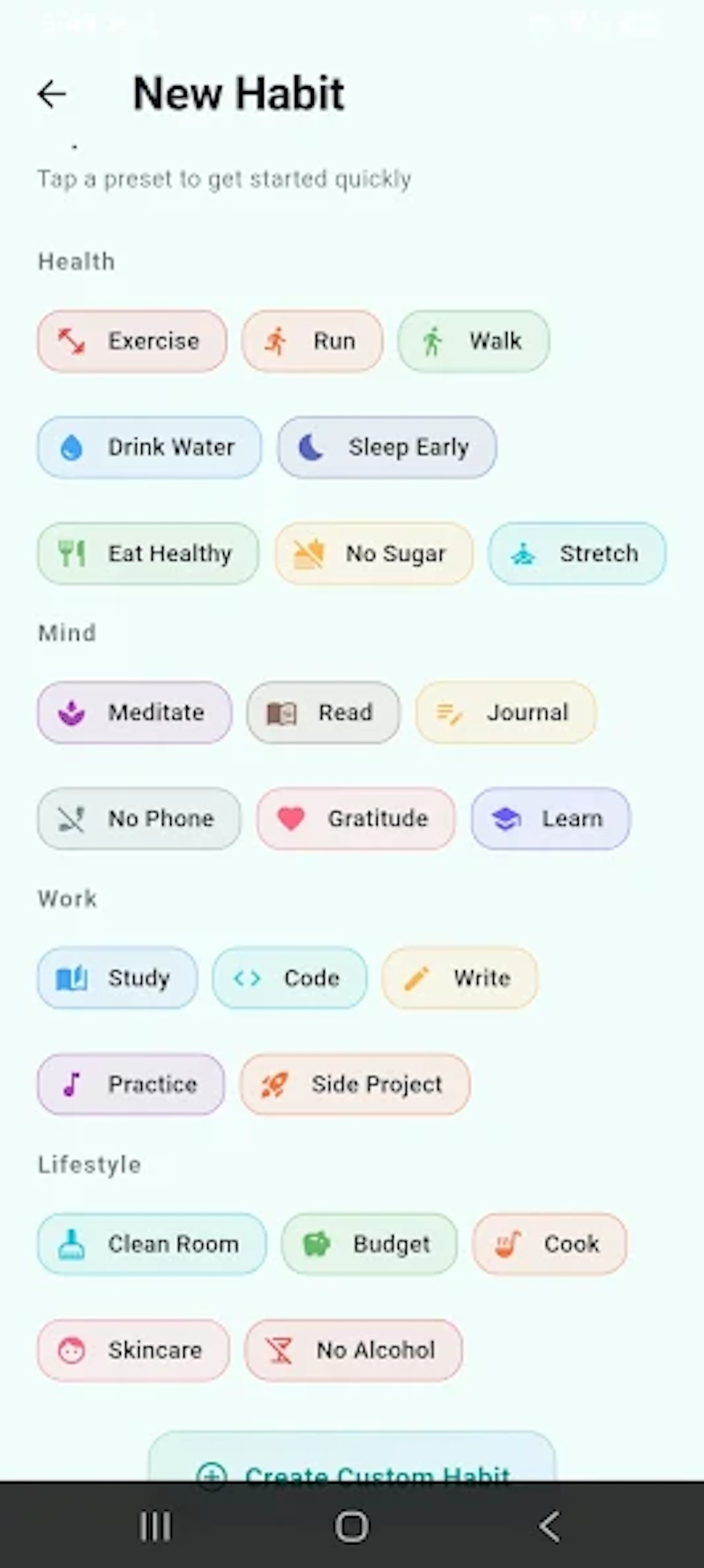 Habit screenshot 2