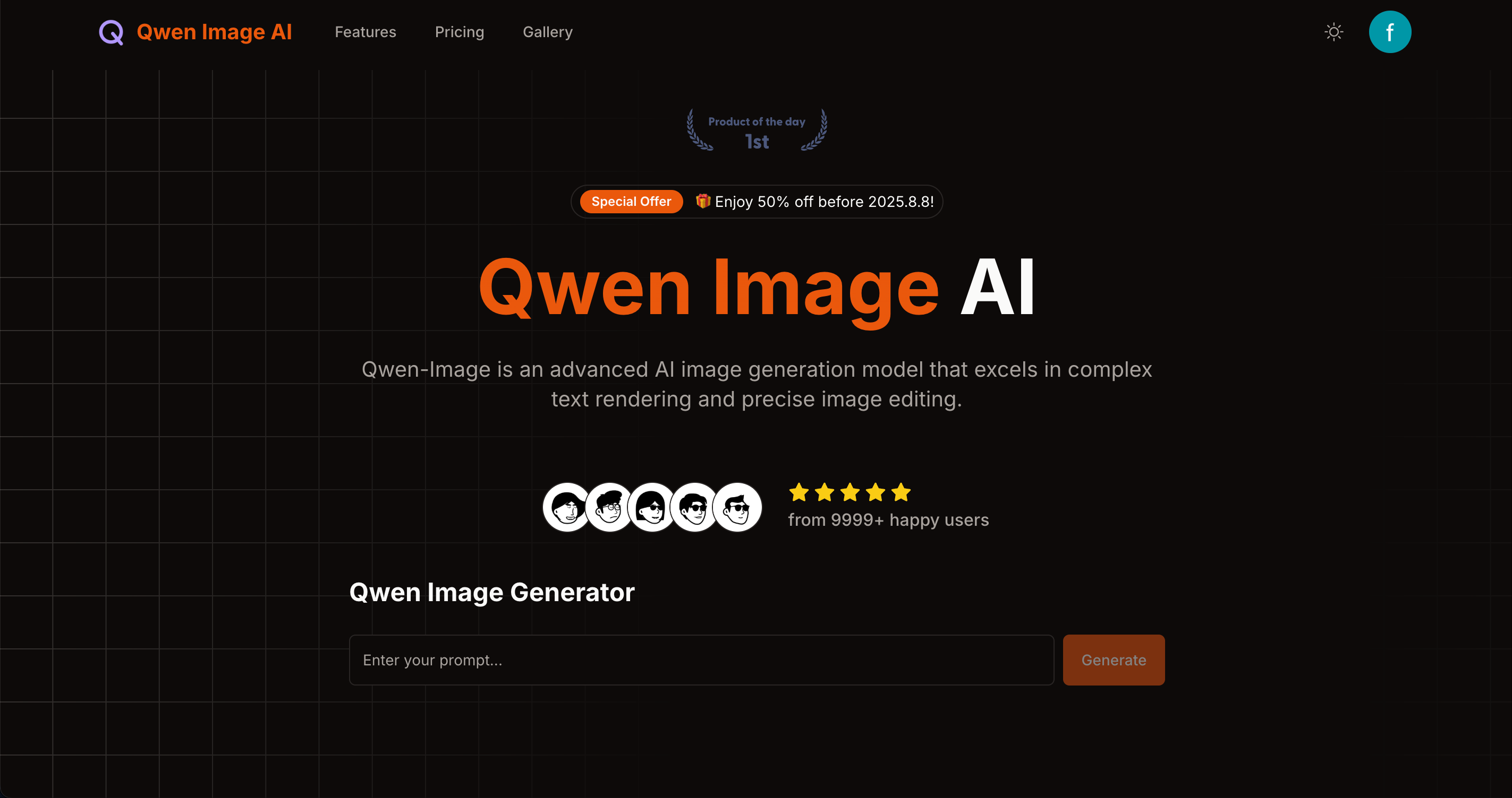 Qwen Image AI gallery image