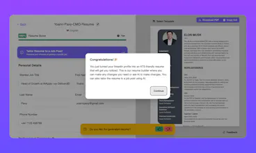 Convert your LinkedIn into a Resume! gallery image