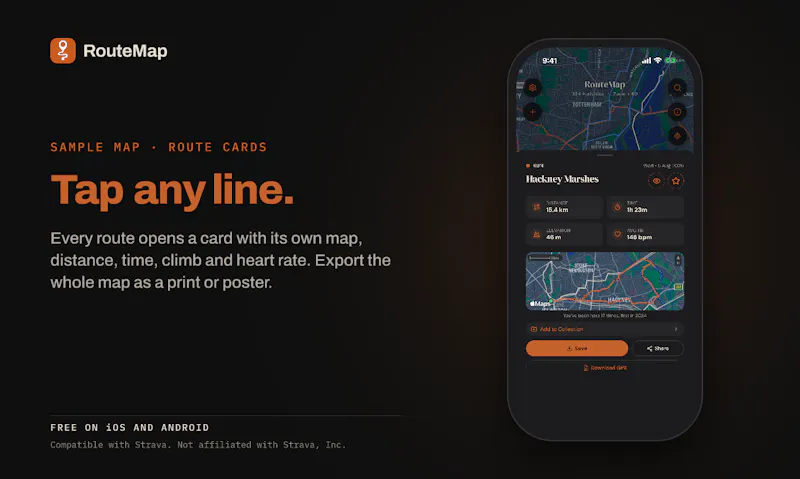RouteMap screenshot 5