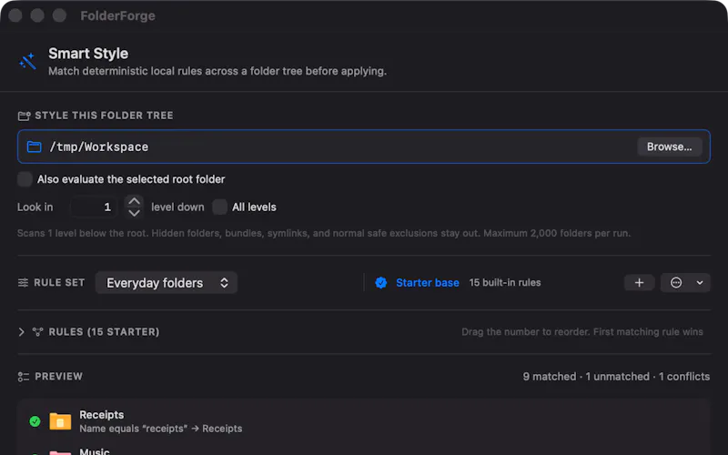 FolderForge screenshot 3
