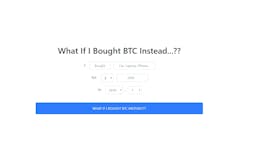 WHAT IF I BOUGHT BTC INSTEAD....? media 2