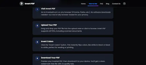 Invert PDF gallery image