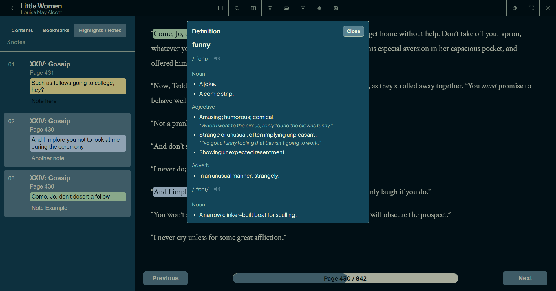 Repose - Focused Desktop EPUB reader gallery image