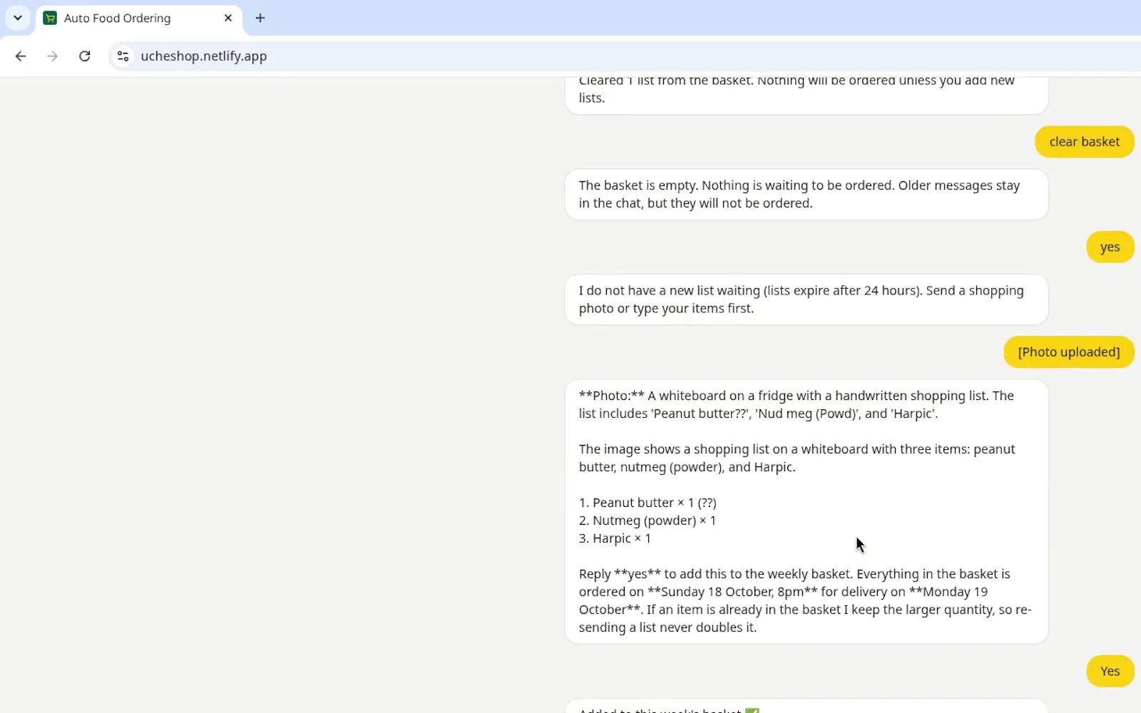 UcheShop – Photo-to-Basket Groceries screenshot 2