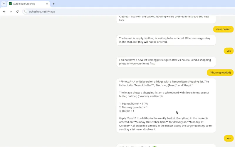 UcheShop – Photo-to-Basket Groceries screenshot 2