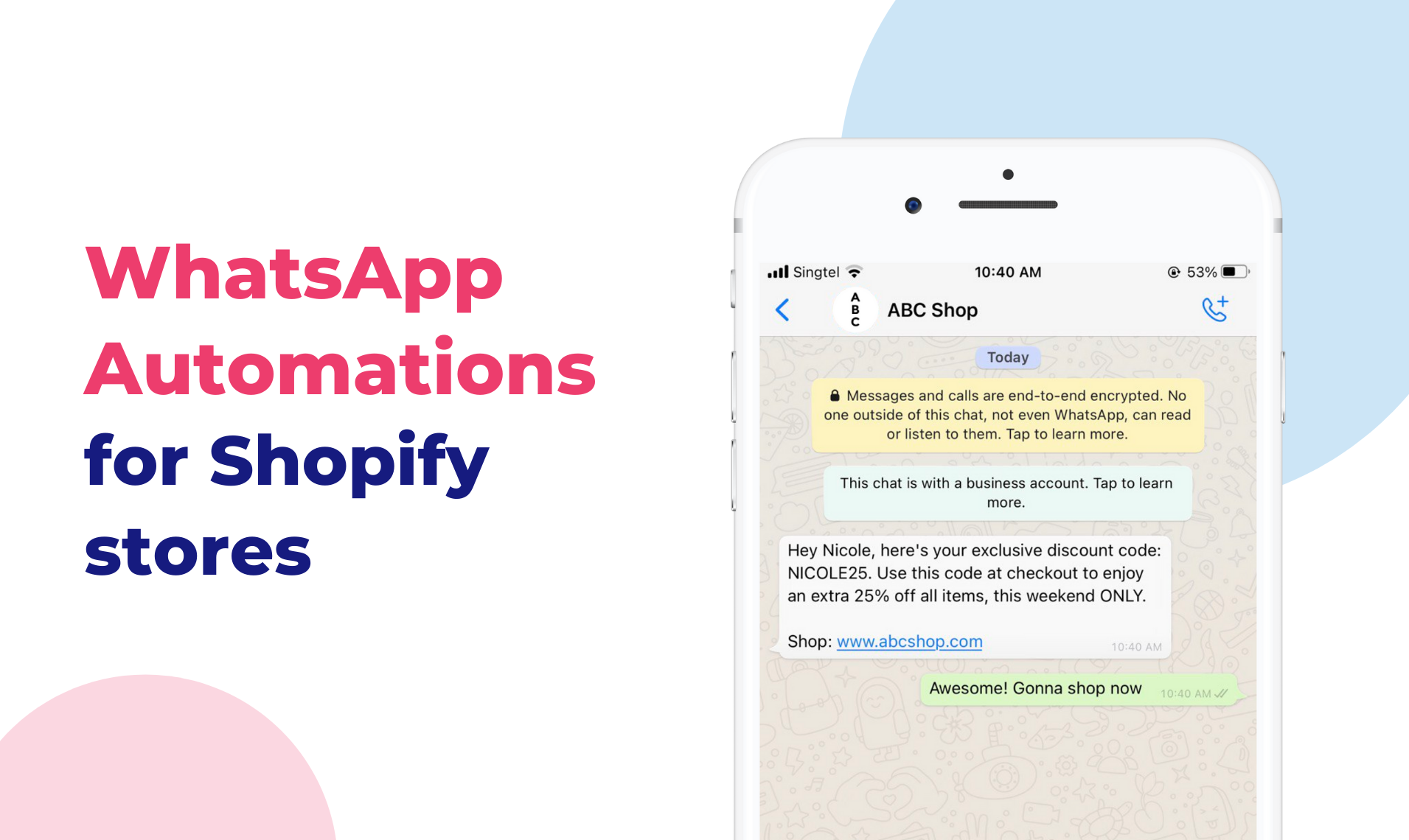 WhatsApp Automation for Shopify gallery image