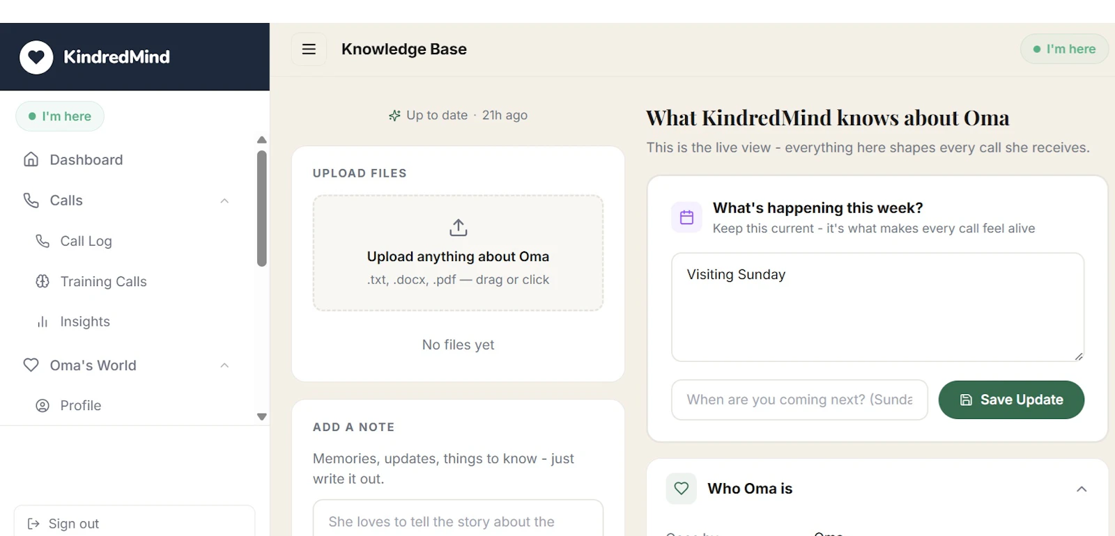 KindredMind screenshot 5