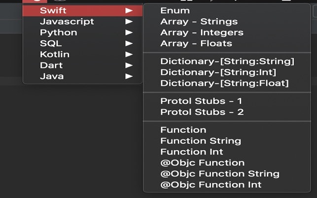 Click N Code  - MacOS App gallery image